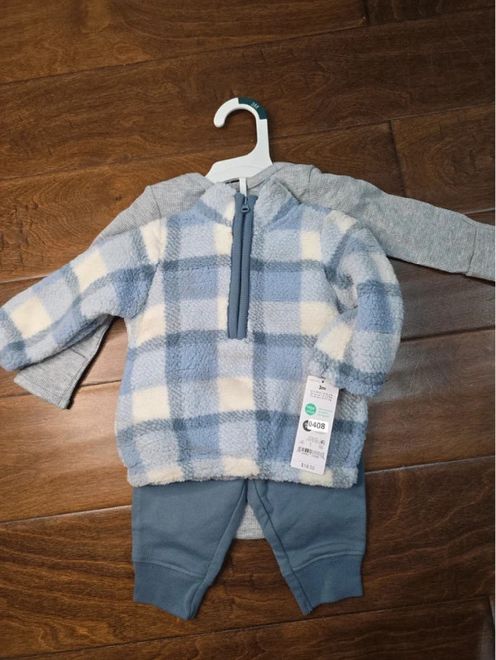 3m brand new three piece outfit set from carter's item 408G5